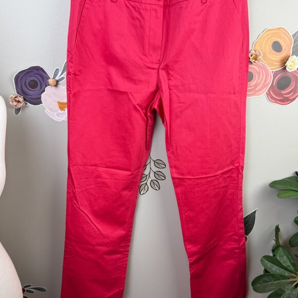 Lacoste Pink Chino Pants - Size - 6 - Picture 2 of 6